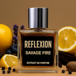 Savage Fire REFLEXION Extrait de Parfum 100ml | Men&#39;s Luxury Long Lasting Fragrance