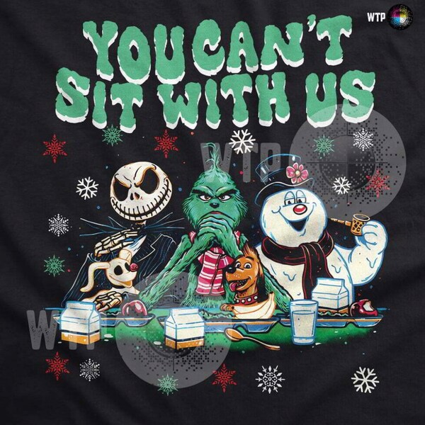 You Cant Sit With Us Png - Etsy