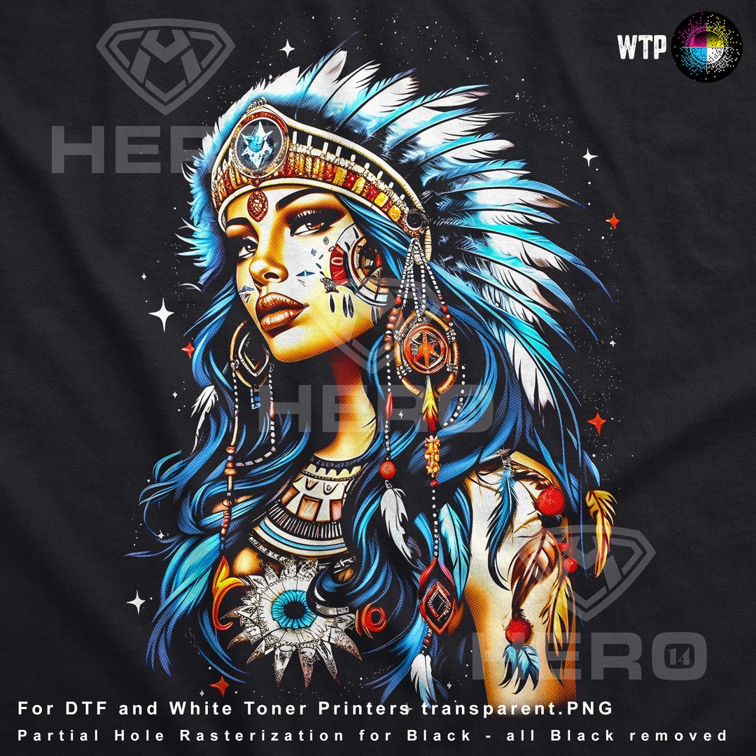 Reina de los indios nativos americanos Azul oscuro Marrón Capo Etsy