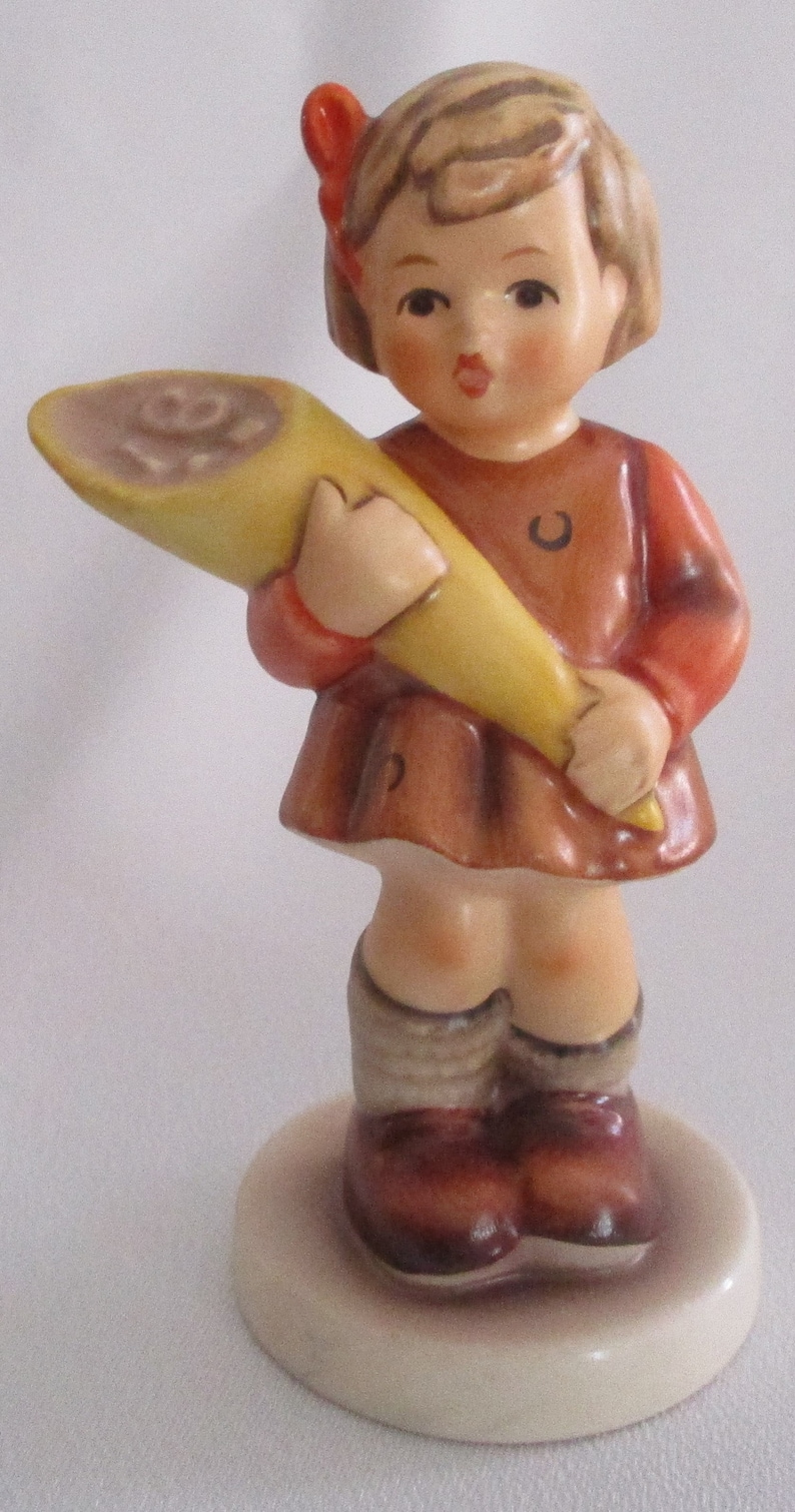 Three Hummel Figurines for M.I. Hummel Club Members Includes Lucky