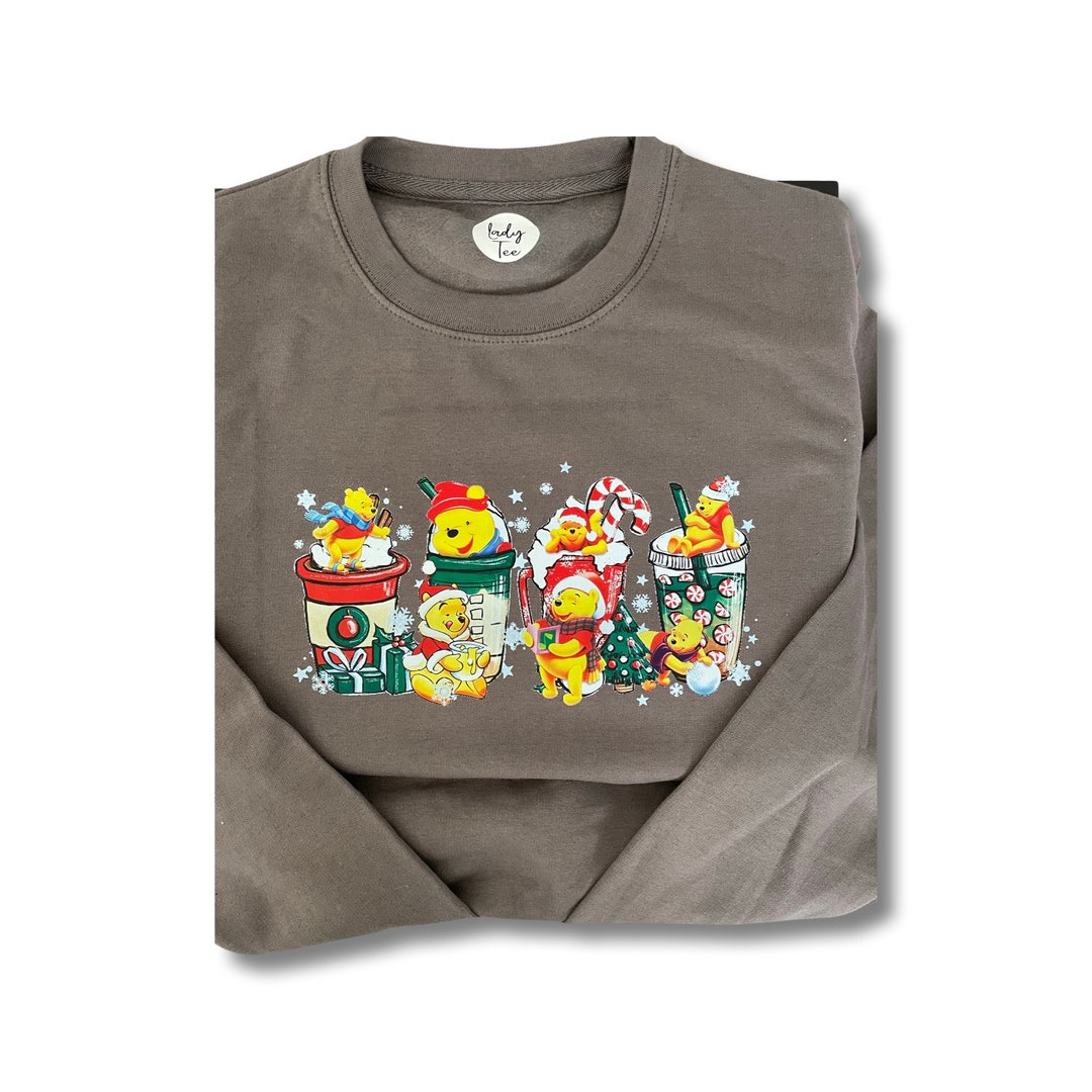 Winnie the Pooh Christmas Jumpers Etsy