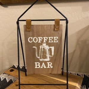 A-Frame Coffee Bar Sign
