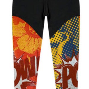 POW Yoga Leggings with Compression fabric