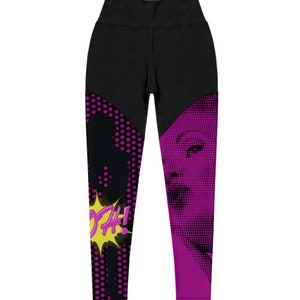 OOH Yoga Leggings with Compression fabric