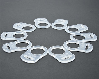 シリコンリング、おしゃぶり用MAMアダプター