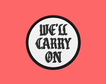 My Chemical Romance, The Black Parade, custom embroidered patch, Gifts for Him, Gifts for Her, Emo, Emo Clothing