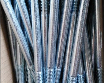 Perno hexagonal de 3/8-16 x 4 1/2 pulgadas - Arandela plana y tuercas en T a juego - ¡Haga una oferta!