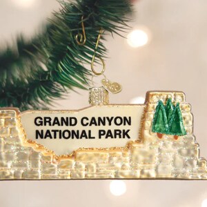 Grand Canyon Nationalpark Glas personalisierte Weihnachtsverzierung