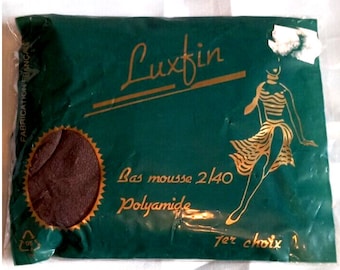 Luxfin Stockings Französische Strümpfe calze strumpfe Größe medium nylon Liebhaber Sammler Französisch Größe M calze strumpfe