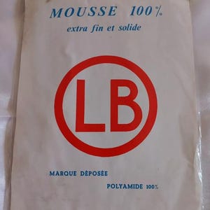 Bas LB Size size M/L French Nylon color havana Stockings nylon lovers collectors  calze strumpfe