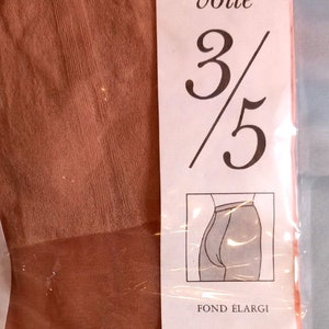 Collants Valderau French vintage Nylons Taille XL/2XL collant reggicalze strumpfehose collectors image 3