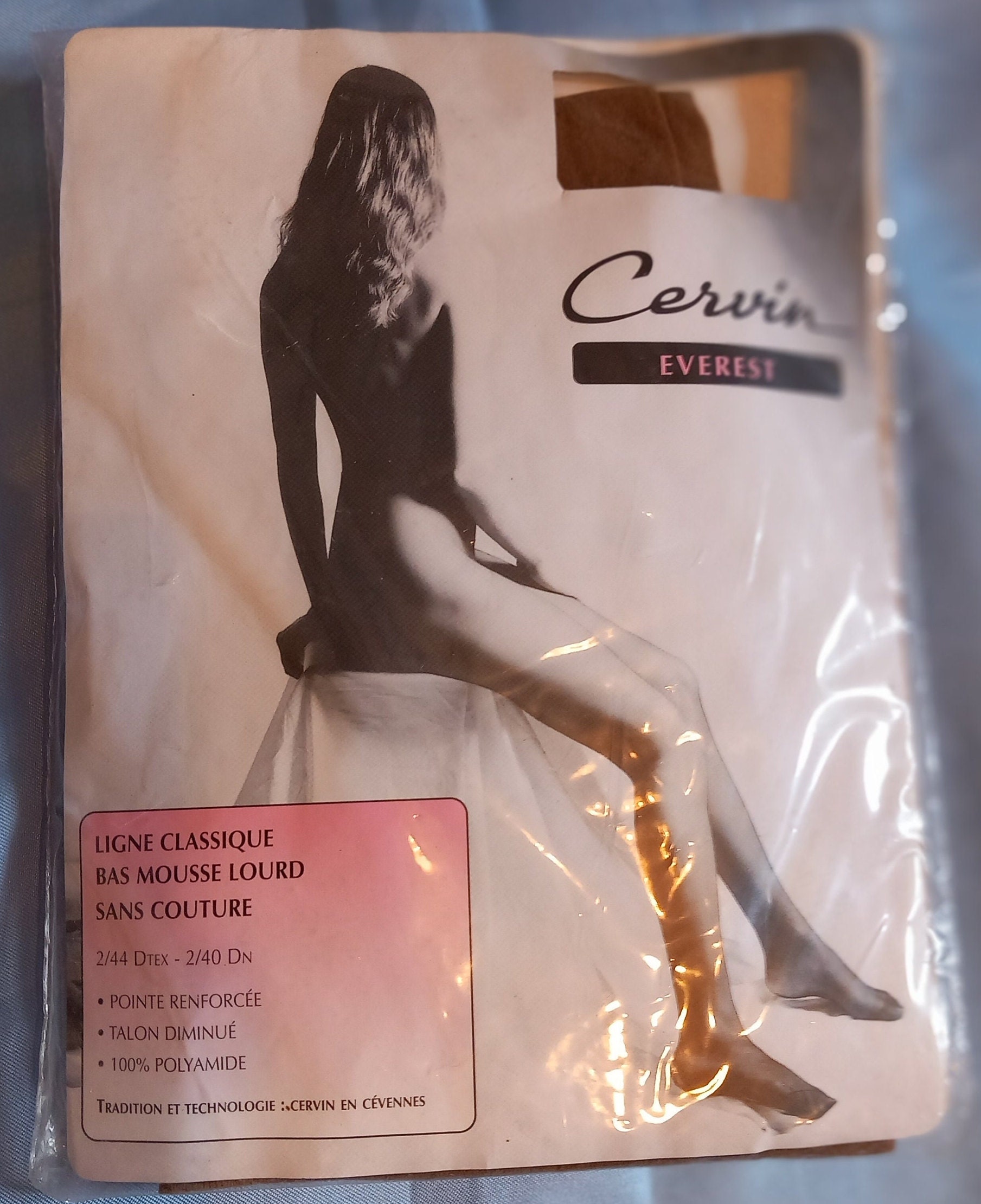 ANGEL | Véritables bas nylon autofixants avec couture