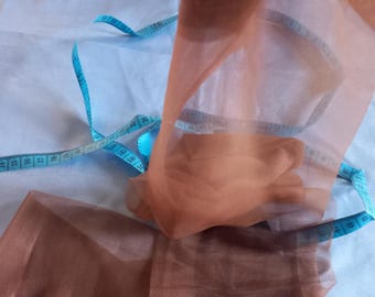Franska nylonstrumpor Vintage Storlek M