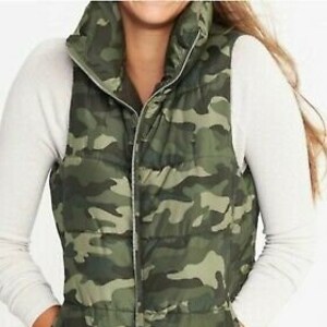 Camo vest deals womens old navy