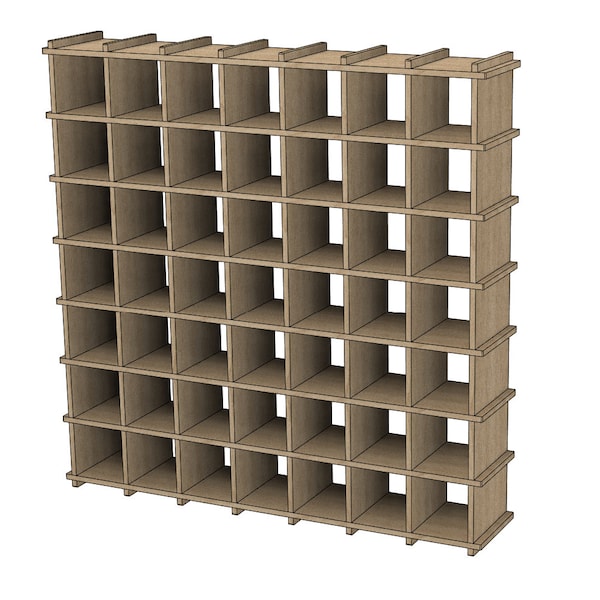 Cubby/Organizer CNC Cut File (parametric)