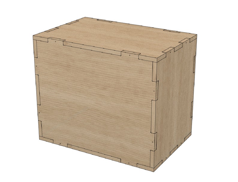 Parametric Plywood Jumpbox Fusion 360 Model for Use With CNC Router ...