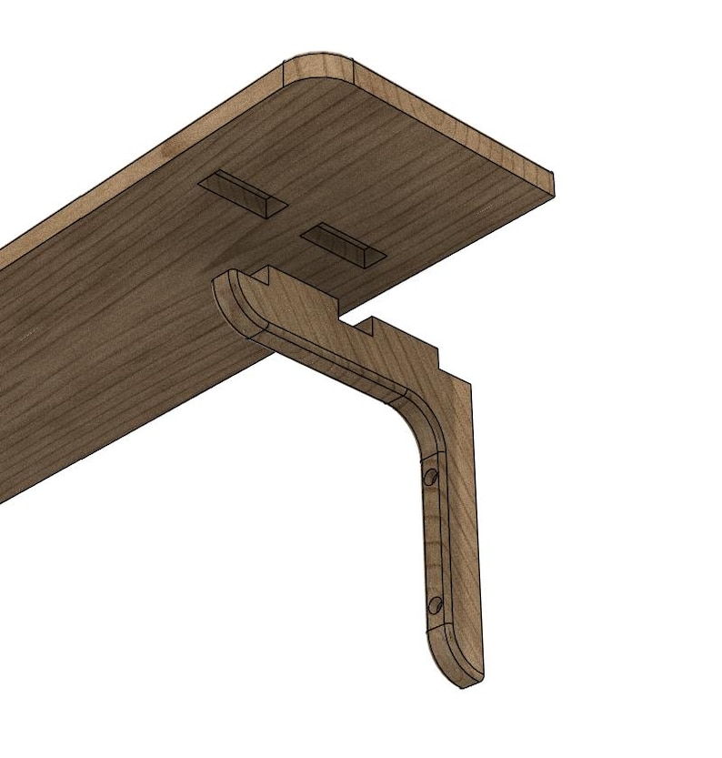 CNC Router Digital Files: Fully Parametric Wall Shelf Design - Etsy