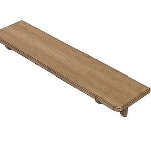 CNC Router Digital Files: Fully Parametric Wall Shelf Design - Etsy