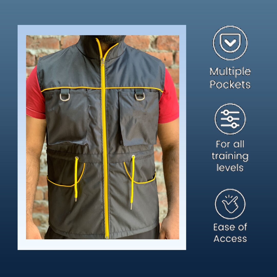 Dog Handler Vest K9 Handler Vest Dog Training Vest Etsy