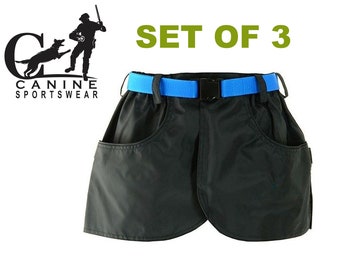 Set of 3 Dog handler Skirt| Dog training Skirt | Canine Handler Skirt | Training Skirt for dog handlers Men & Women.
