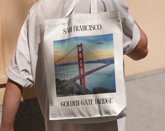 Bolsa de mano del puente Golden Gate de San Francisco