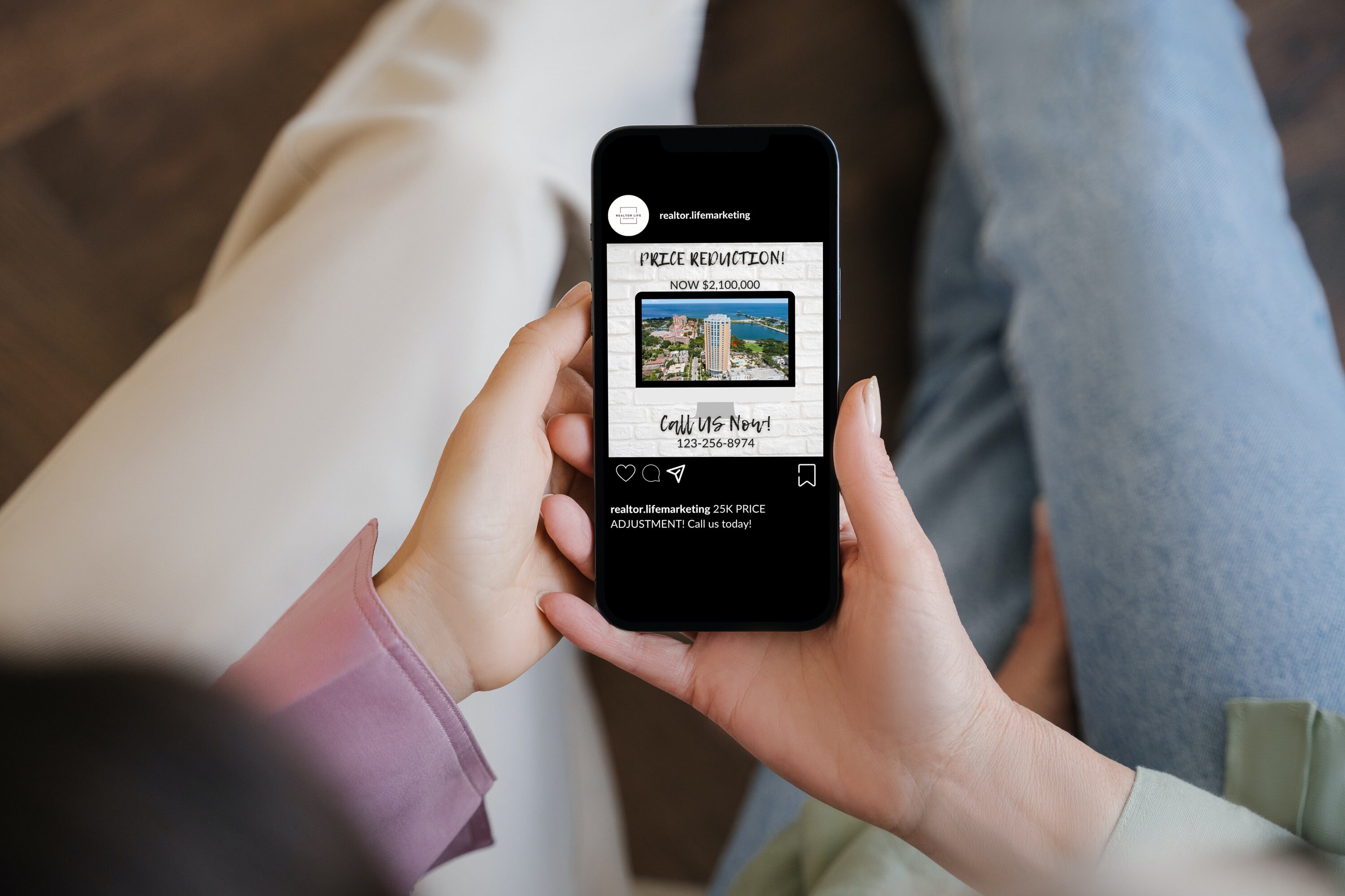 Real Estate Price Adjustment Marketing Set Marketing Templates