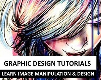 Graphic Design Master Class Video Courses Bundle | Video Tutorials for Canva, Photoshop, GIMP | Learn Image Manipulation & Design