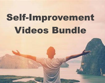 Self-Help Videos Bundle | 150+ Videos Collection | Self-Improvement | Personal Development | Motivational | Includes Resell Rights