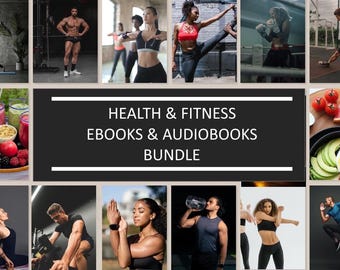 Paquete de libros electrónicos y audiolibros de salud y fitness / 2000 libros electrónicos / 150 audiolibros / Derechos de reventa PLR