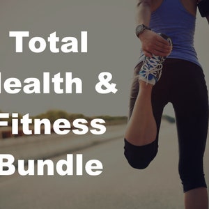 Health & Fitness Bundle eBooks Videos Audiobooks Fitness Programs Social Images PLR Articles HUGE Collection w/ Resell Rights image 1