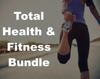 Health & Fitness Bundle | eBooks | Videos | Audiobooks | Fitness Programs | Social Images | PLR Articles | HUGE Collection w/ Resell Rights