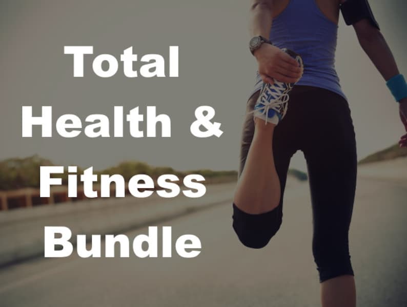 Health & Fitness Bundle eBooks Videos Audiobooks Fitness Programs Social Images PLR Articles HUGE Collection w/ Resell Rights image 1