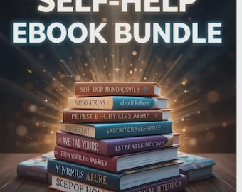 Self-Help eBook & Audiobook Bundle | 2000 eBooks | 250 Audiobooks | PLR Resell Rights