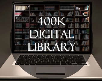 Bibliothèque de produits numériques 400 000 | eBooks | Livres audio | Vidéos | Comprend les droits de revente ÉNORME collection