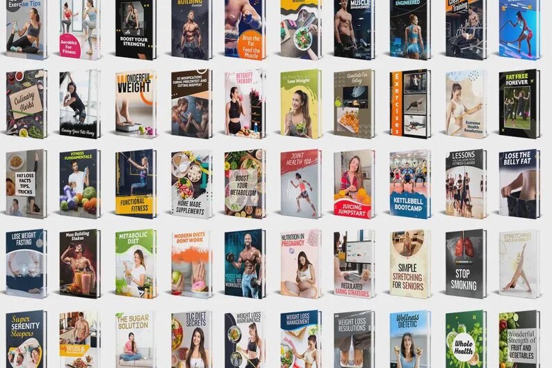 Total Health & Fitness PLR Bundle | eBooks, Audiobooks, Videos, PLR Articles (Resell Rights) image 4