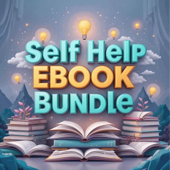 Self-Help eBooks & Audiobooks Bundle | 2000 eBooks | 250 Audiobooks | PLR Resell Rights