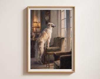 磁器製のボルゾイ犬の置物2体（2） - Etsy 日本