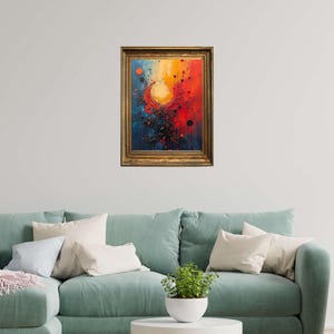 The Sun - Abstract Art - Instant Digital Art Download - Etsy