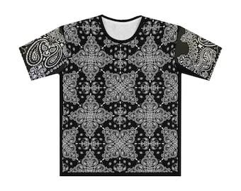 ミュージシャン ralph pop killers T black bandana crew T Crooks & Castles x Back On Death Row Bandana Black T-Shirt | Zumiez
