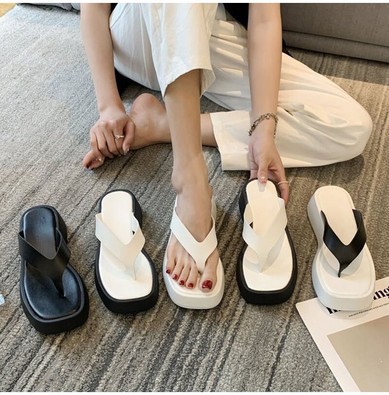 Thick Sole Flip Flop - Etsy