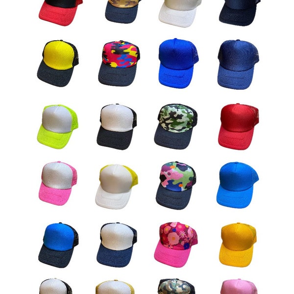 Multi Color Hat - Etsy