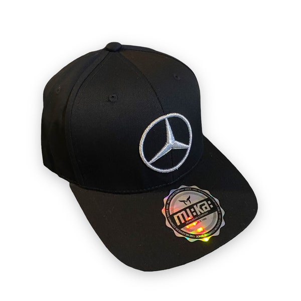 Mercedes-Benz Car Official Logos Cotton Cap Embroidered Adjustable