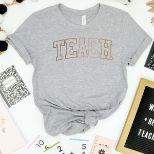 Lehr-Shirt, Liebe unterrichten Shirt, Lehrer-Shirt, Lehrer-Leben-Shirt, Lehrer-Modus-Shirt, Lehrer-Tag-Shirt, Geschenk für Lehrer