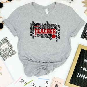 Lehrer-Klassenzimmer-Shirt, Lehrer-Begriffe Shirt, Lehrer-Modus-Shirt, Schulbegriffe-Shirt, Lehrer-Shirt, Lehrer-Leben-Shirt, Lehrer-Tag-Shirt