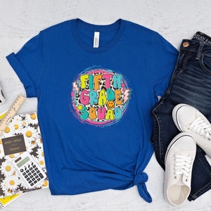 Fifth Grade Squad Leopard Shirt, Fifth Grade Squad Shirt, Back To School Shirt, 5th Grade Shirt, Fifth Grade Teacher Shirt, 5th Grade Shirt