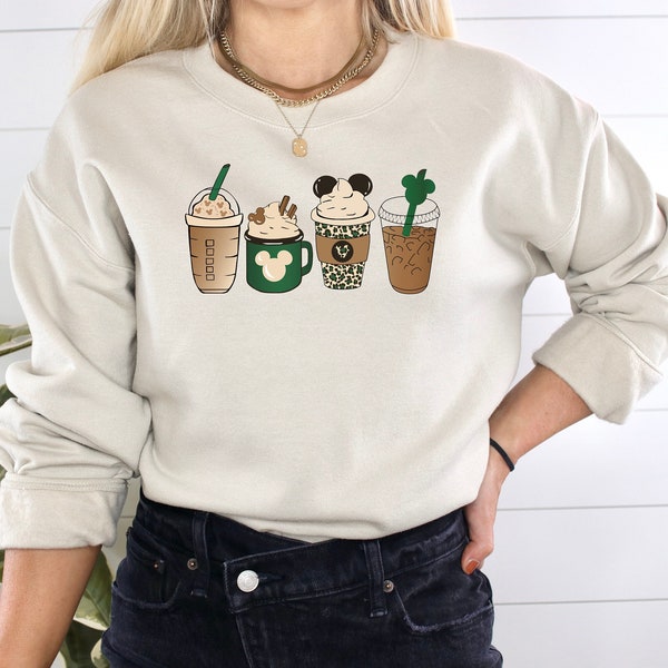 Camiseta de Disney Snacks Coffee, camiseta de Disney Drink Coffee, camisetas de Epcot, camiseta de café y Disney, camiseta de café de Disney, camiseta de amante del café de Disney