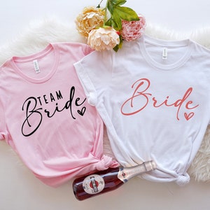 Bride Shirt, Team Bride Shirt, Bridesmaid Shirt, Bachelorette Shirt, Bachelorette Party Shirt, Bridal Shower Shirt, Gift For Bride