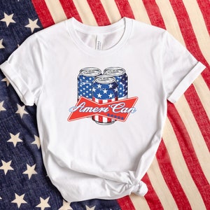 Chemise bière américaine, chemise potable 4 juillet, chemise drapeau USA, chemise patriotique, chemise américaine, chemise fête 4 juillet, fête de l&#39;indépendance