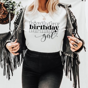Birthday Girl Shirt, Birthday Woman Shirt, Birthday Party Shirt, Birthday Shirt, Birthday Love Shirt, Birthday Shirt For Woman, Party Shirt