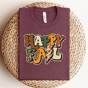 Happy Fall Shirt, Leopard Pumpkin Print Fall Shirt, Hello Pumpkin, Fall Vibes, Peace Love Thanksgiving, Family Thanksgiving Shirt